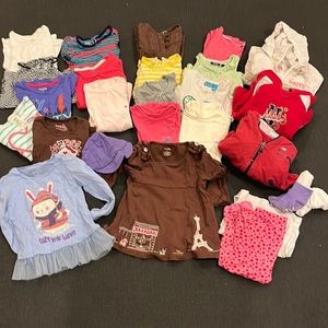 3T girl bundle - winter and summer.